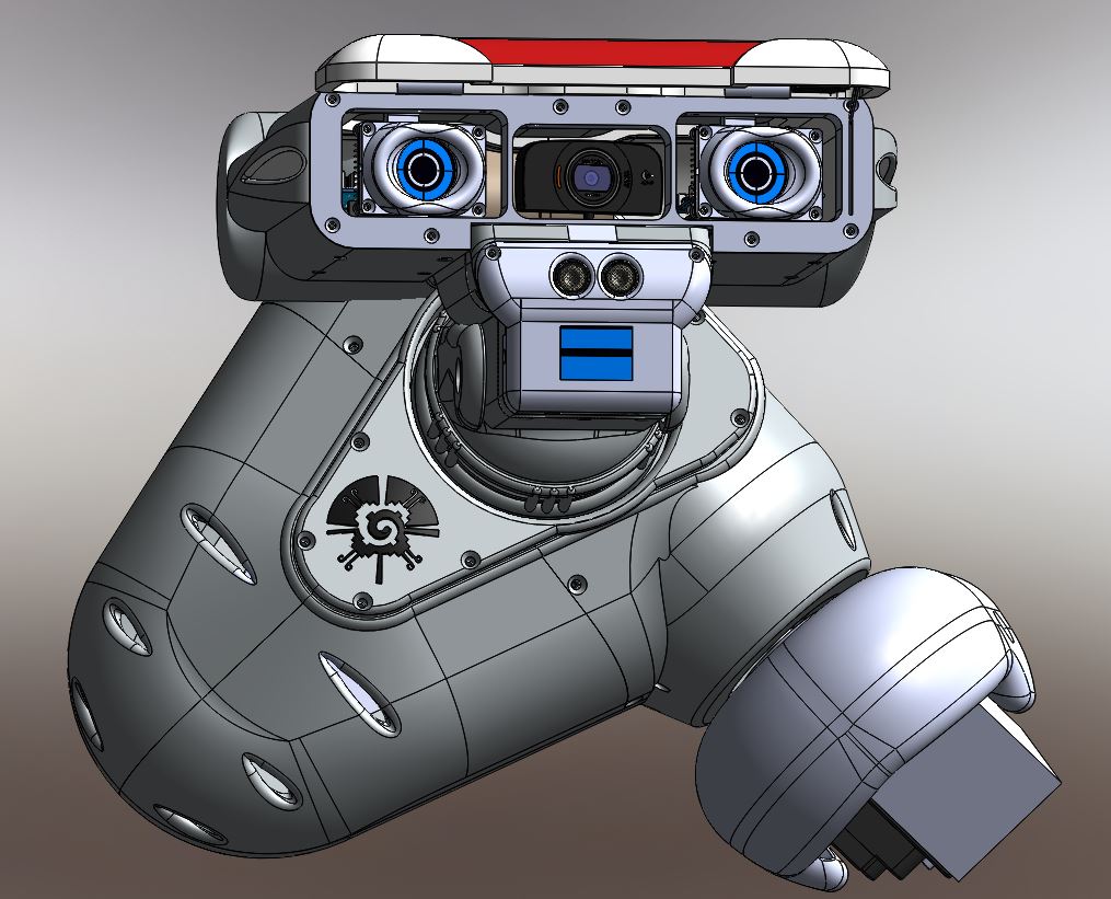RedOhm robot Maya etude de l'epaule 016