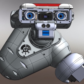 RedOhm robot Maya etude de l'epaule 016