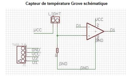 Capteur de température Grove 101020015 Seeed Studio - Capteurs de