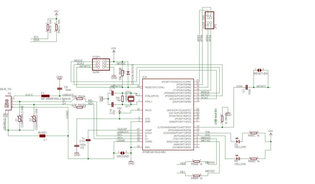 RedOhm 010 Arduino Mega 2560 Rev3 schema 2-3