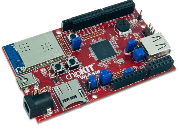 chipKIT Wi-Fire RedOhm 001