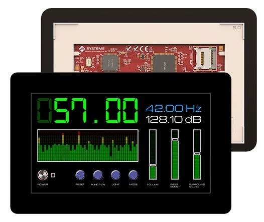 Ecran tactile 2,4'' programmable 4Duino-24 4D Systems - Cartes