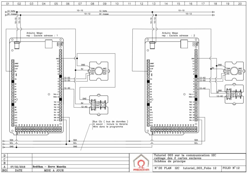 Tutoriel 003 sur la communication I2c