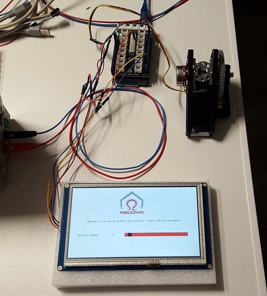 Montage de l’écran Nextion HMI - RedOhm -