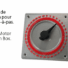 Coffret de simulation pour moteur pas-à-pas