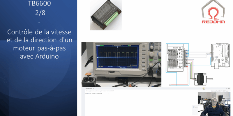 Le code pour le TB6600 2/8, Contrôle de la vitesse