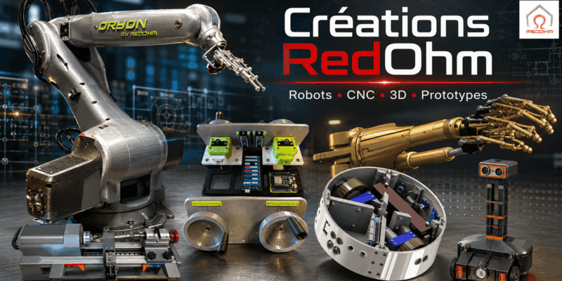 Créations RedOhm – Projets, réalisations et fichiers à télécharger