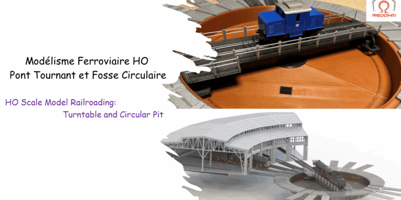 Modélisme Ferroviaire HO   Pont Tournant et Fosse Circulaire