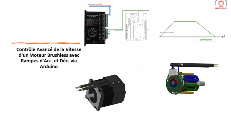 Arduino pour Moteurs Brushless: Accélération et Capteurs à Effet Hall