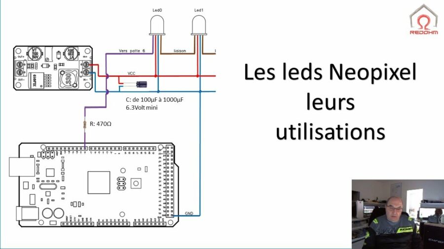 Led Neopixel  leurs utilisations