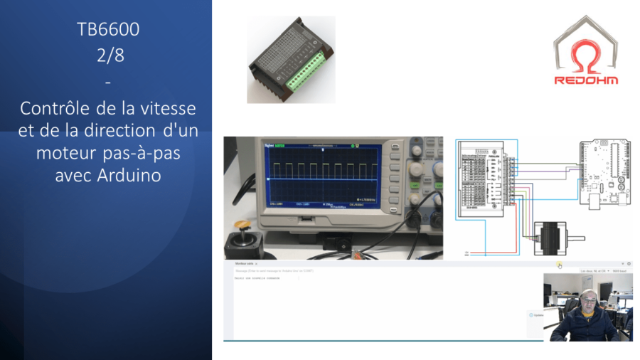 Le code pour le TB6600 2/8, Contrôle de la vitesse